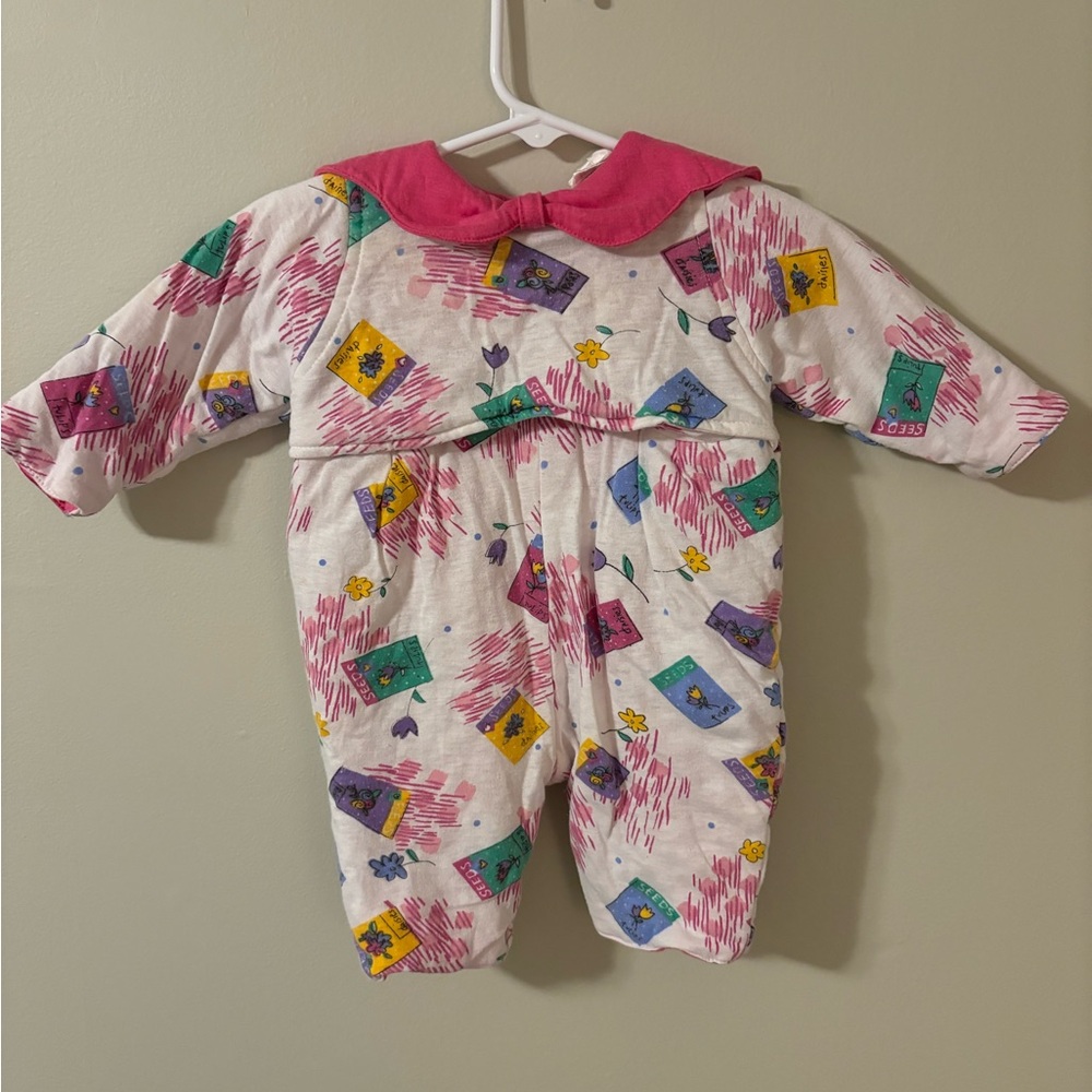 Vintage Colorful Kids One Piece